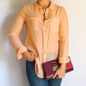 Calypso St. Barth “Kesari” button down long sleeve